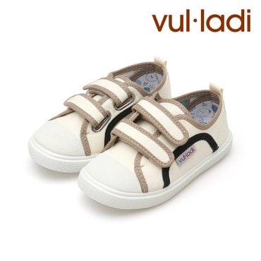 트래드후스 [VULLADI] 불라디 스트랩 컬러 믹스 스니커즈 블랙+베이지 키즈스니커즈 아동스니커즈 키즈신발
