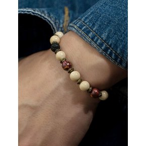 HR 279B_Gemstone Beads Bracelet (Purple)