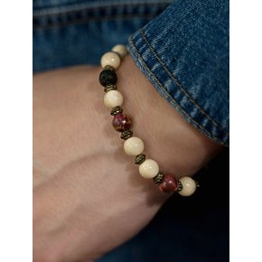 HR 279B_Gemstone Beads Bracelet (Purple)