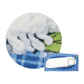 정니 와이드방걸레 원터치 리필만 초극세사밀대 (WA3044F)