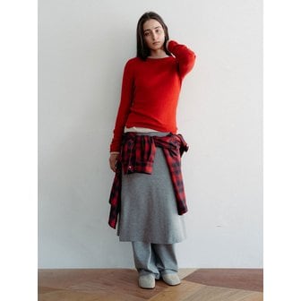 페블엠 Set Span Banding Pants Skirt (2Colors)