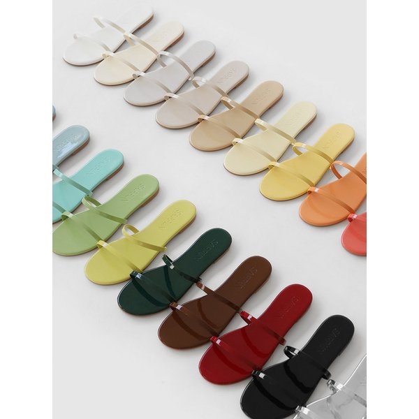 테로슈 스트랩 슬리퍼 (1cm)