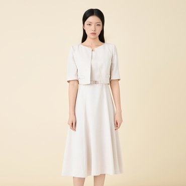 린 미노에 자켓 레이어드 원피스 LGOPPE8100