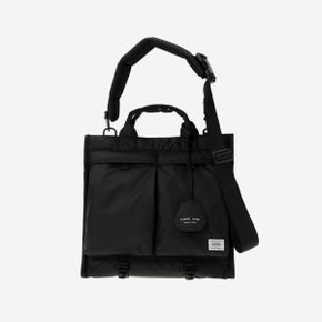 x 하이크 투웨이 토트백 블랙 Porter x Hyke 2Way Tote Bag Black