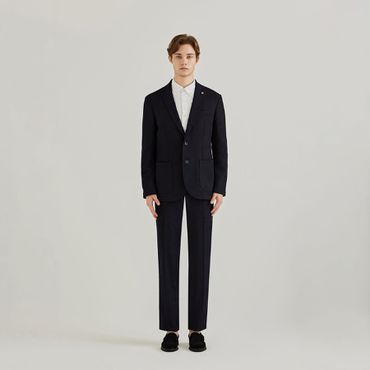 페라로밀라노 남성캐주얼  마이크로 조직  져지 셋업 자켓 AM0EJK105
