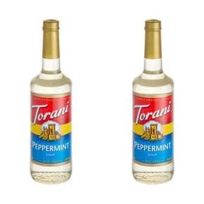 미국직구 Torani 토라니 페퍼민트 시럽 750ml 2팩 Peppermint