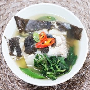 [춘백이네어부장터] 봄 도다리 쑥국세트 (손질 도다리 500g + 쑥 50g) 냉장