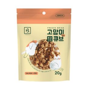 (3개)고양이 동결건조 연어 20g