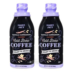 [1+1]트레이더조 바닐라 콜드브루 커피 946ml TRADER JOE`S VANILLA CARDAMOM COLD BREW COFFEE