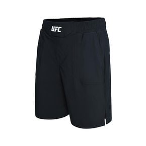 UFC 트리코트 레귤러핏 쇼츠 7인치 블랙 U4SPV2110BK