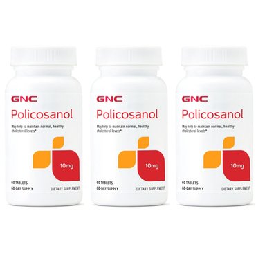 GNC 지엔씨 폴리코사놀 10mg 60타블렛 X 3통 미국직구