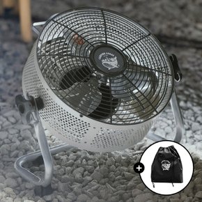 무선 충전식 BLDC 메탈팬 캠핑 선풍기 - (차박용/저소음/휴대용)