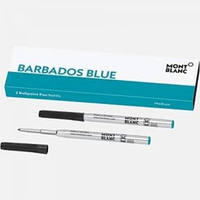 미국 몽블랑 만년필 Montblanc REFILL BP M 2x1 BARBADOS BLUE PF Brand 1709949