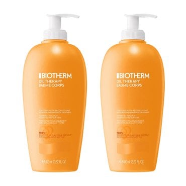  BIOTHERM 비오템 오일 테라피 바디로션 400ML 2팩