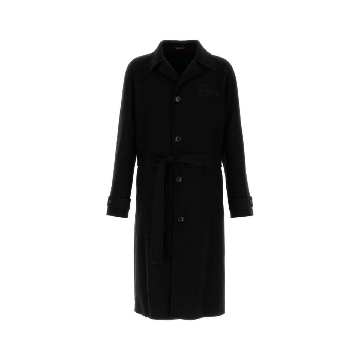 GUCCI Black wool blend coat 791444ZAQ9Z 1000 - 이마트몰