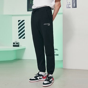 로라로라 [RLOL] (PT-21142) RLOL JOGGER PANTS BLACK