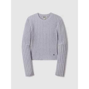 Boucle Ribbed Sweater / WHKAE2311F