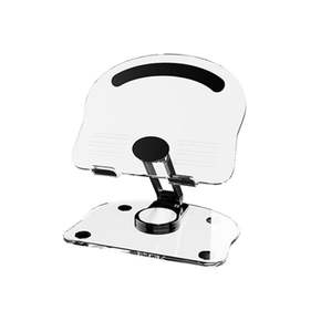 360도 회전 투명 패드거치대 폴딩 개방형 아이패드
