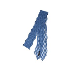 Net Lace Scarf (Blue)