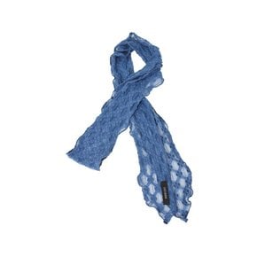 Net Lace Scarf (Blue)