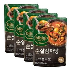 신세계라이브쇼핑 [CJ] 비비고 순살감자탕 400g  4개