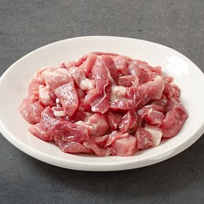 [숨비포크]제주 한돈 뒷다리살 (찌개용) 500g x 2팩