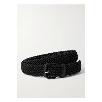 CHARVET 샤르베 가죽 트리밍 코듀로이 위빙 벨트 46376663162854863