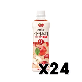 동원 보성홍차 아이스티 제로 애플티 페트음료 500ml x 24개