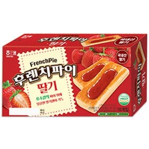  해태 후렌치파이 딸기맛 192g