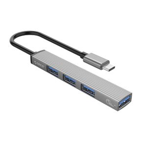 오리코 C타입 USB 허브 알루미늄 4포트 USB3.0 AH-13