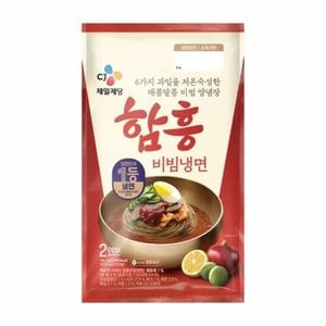  CJ 냉장 함흥비빔냉면 484.4g 2인분 3입