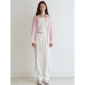 Banding Pant-white