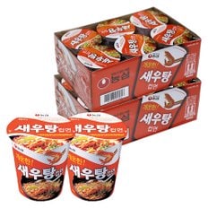 농심 새우탕 소컵 67g X 12개