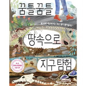 꿈틀꿈틀 땅속으로 지구 탐험 : 발 아래 세상에서는 무슨 일이 벌어질까? (똑똑한 책꽂이 9) [양장]