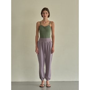 Soft Modal Jogger Pants - Purple