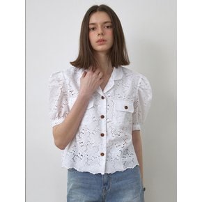 FRENCH LACE JACKET [IVORY]