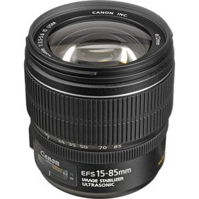 캐논 와이드 앵글 돋보기 렌즈 EF-S15-85mm F3.5-5.6은 USM APS-C와 호환됩니다