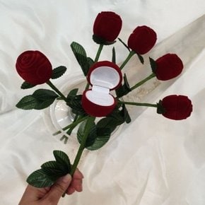 장미 반지케이스 프로포즈 반지상자 고백선물-WFOOGN3