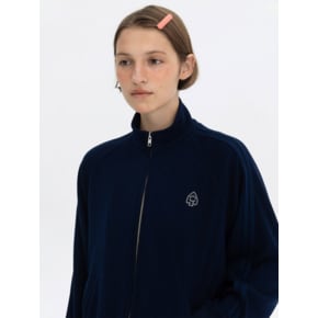 PATCH TRACK JACKET - NAVY