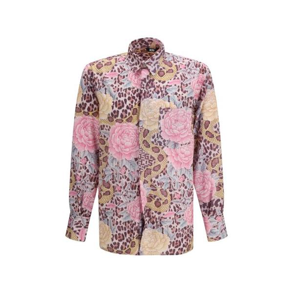 확대된 대표 지씨디에스 긴팔 셔츠 C1MBQH171G095542U ORCHID PINK BONE