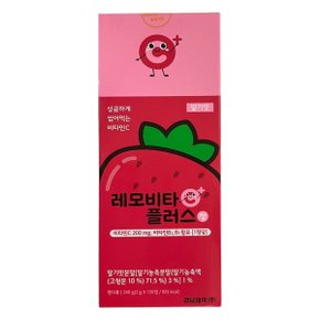 레모비타 플러스정 120정(딸기맛) 캔디류 상큼하게 씹어먹는 비타민C