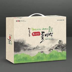 [어부마음] 자연산 돌미역 선물세트 (매몰도 돌미역120gx3)