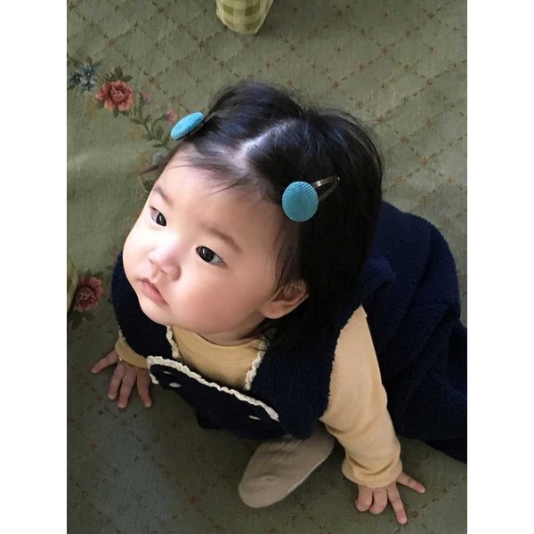 Autumn Corduroy Hairpin Ver.2 - Jade