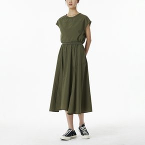 여 레이어드 투피스 원피스(KHAKI / BLUE / NAVY)