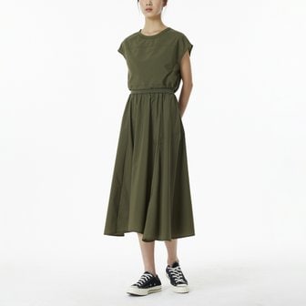 JAJU 여 레이어드 투피스 원피스(KHAKI / BLUE / NAVY)