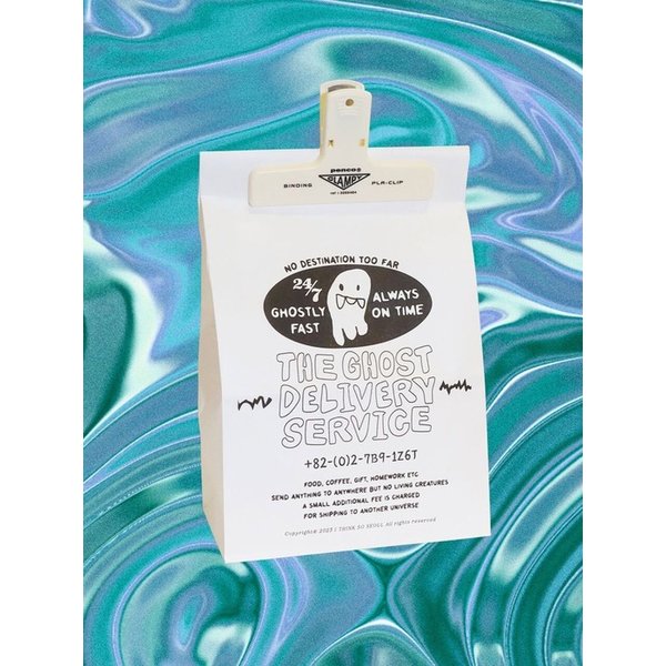 Paper bag_Ghost delivery service NIGHT