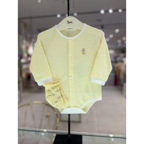 (말띠임신출산선물) 멜링바디수트X양말세트(엘로우) 07S517907S11