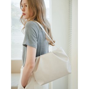 shirring shoulder bag - 3colors