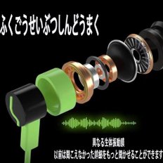 3.5mm HIFI 이어폰 유선 이어폰 잭, 볼륨 조절 가능, 중저소음