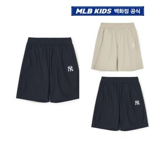 MLB키즈 24SS 베이직 트리코트 5부 팬츠 (2color)7ASMB0543